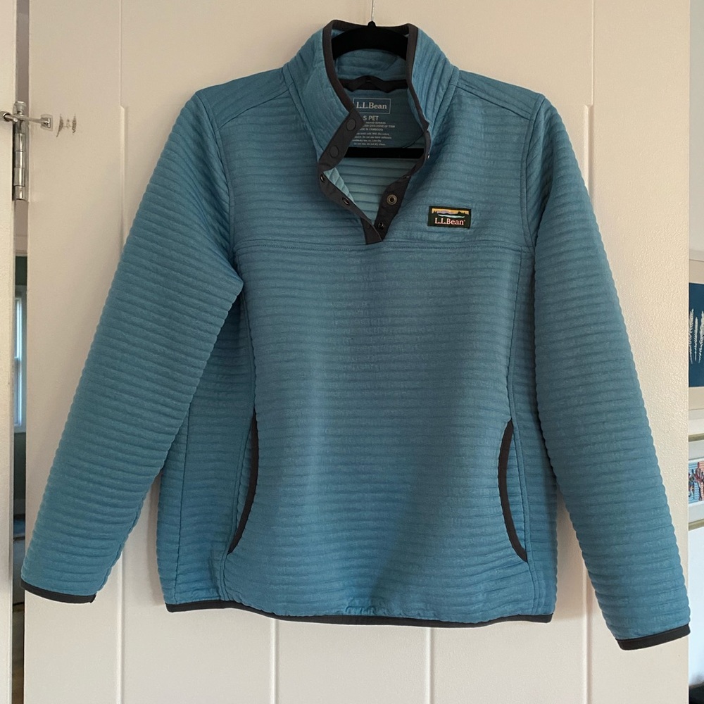 LL Bean half zip - women’s size small